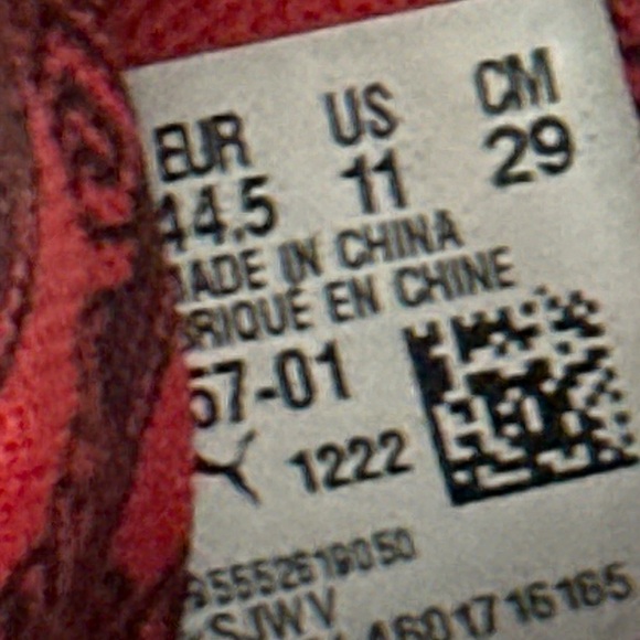 Men’s Puma Scuderia Ferrari x Ray Speed Motorsport Shoes, Size 11. - Picture 4 of 9